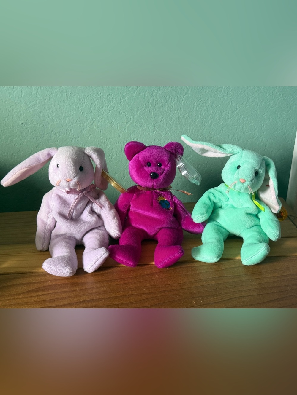 Ty Beanie Babies Millennium Double Millenium Error Floppity Hippity Lot